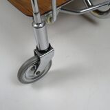 Desserte pliante Dinett par Bremshey – design mid-century, Allemagne