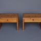 Bedside cabinets nightstands by Ate van Apeldoorn for Houtwerk Hattem