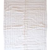 Tapis Blanc Beni Ouarain - 290 x 190 cm