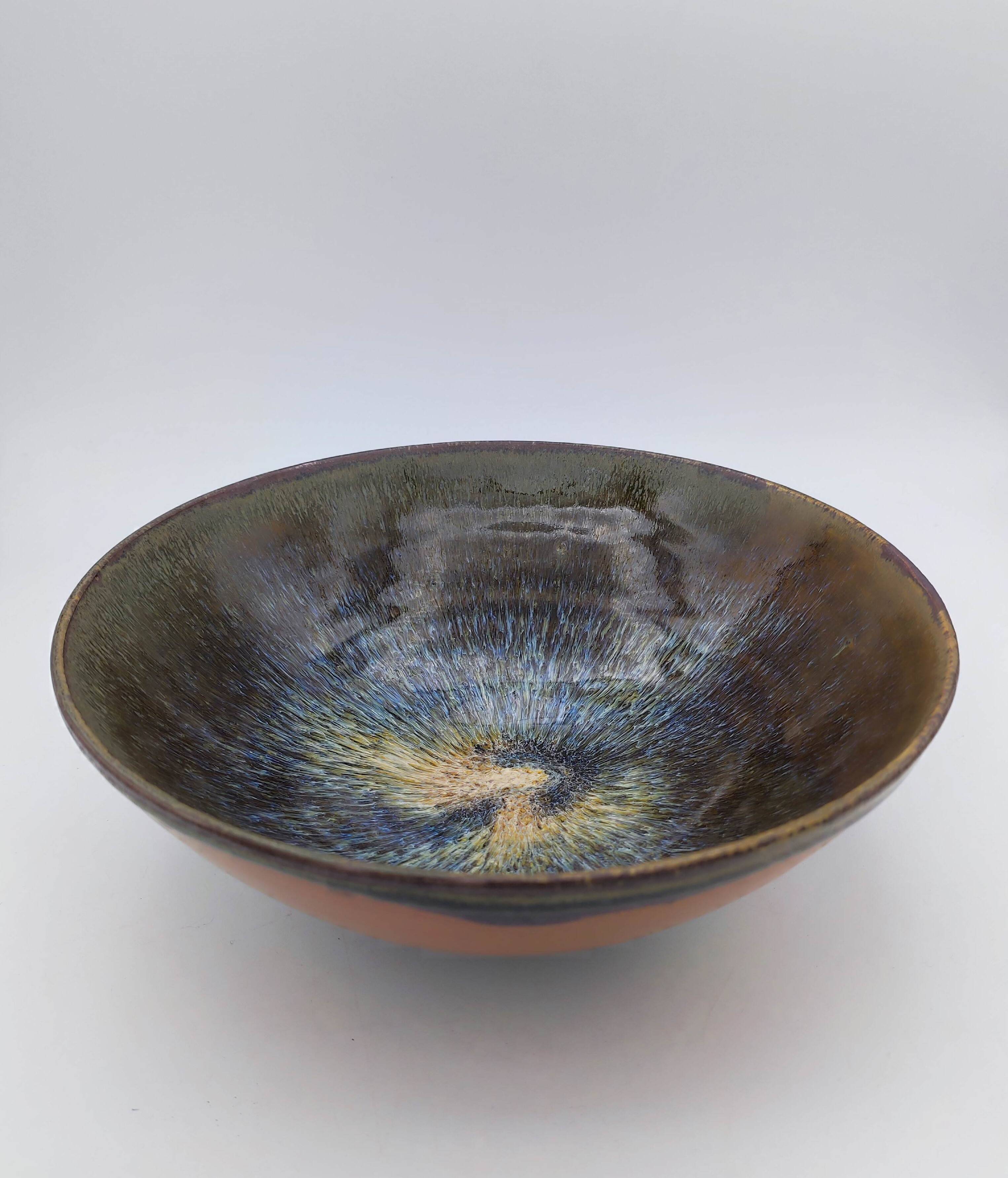Stoneware bowl Martine Rouillard - Puisaye