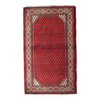 Tapis Seraband Vintage Fait Main en Laine – 92 x 161 cm- 1C941