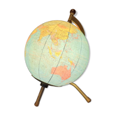 World map lamp