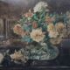 Tableau « Nature morte aux roses ». Aquarelle.