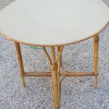 Rattan garden table 1960