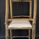 Pair of olive wood stools