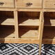 Solid wood enfilade, restored