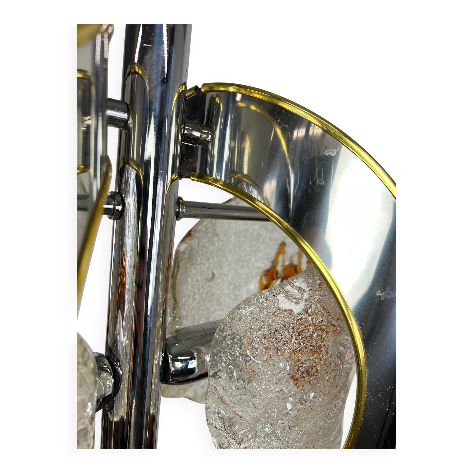 Modern mid-century pendant lamp by Toni Zuccheri for VeArt