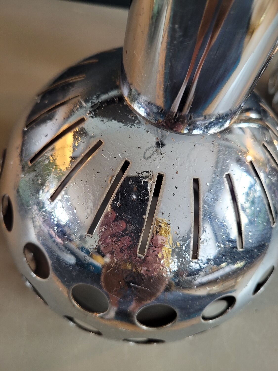 Vintage chrome wall and pendant light set