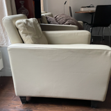 Habitat x Matthew Hilton leather armchair