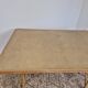 Rattan compass leg dining table, 1950s