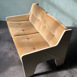 Mid-century 2-seater bench from the 60s