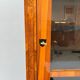 Biedermeier Display Cabinet in Cherry Veneer, Ash Burl, Austria, 1820s