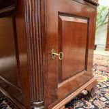 Classic English Mahogany Desk Partnerdesk