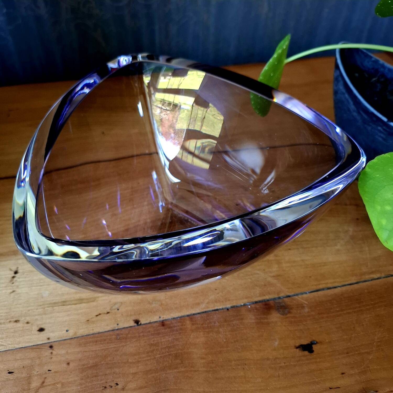 Kosta Boda Swedish glass cup, 20th century