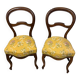 Pair of Louis Philippe style chairs