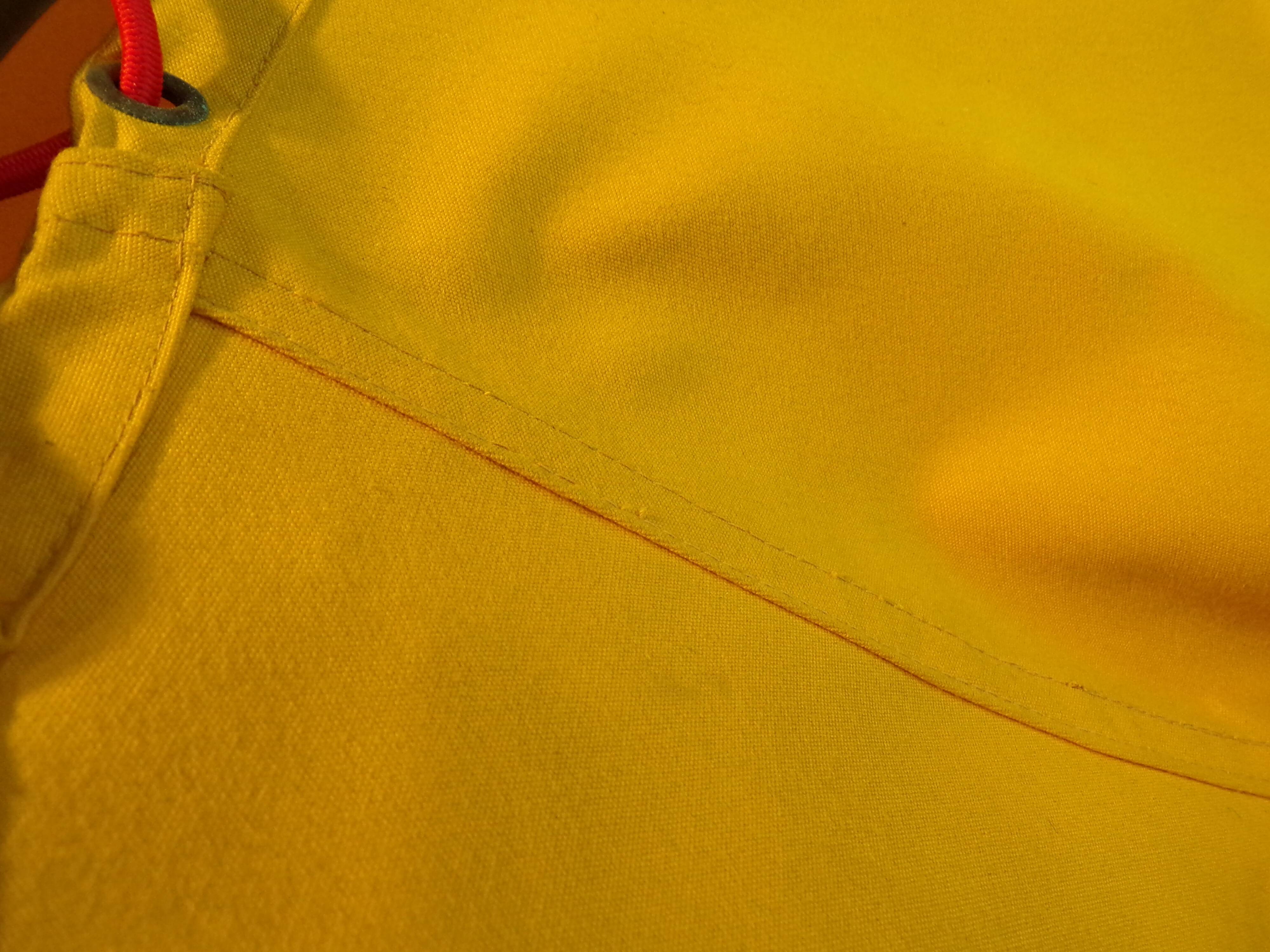 Pair of folding balloon chairs from the 1950s-60s.