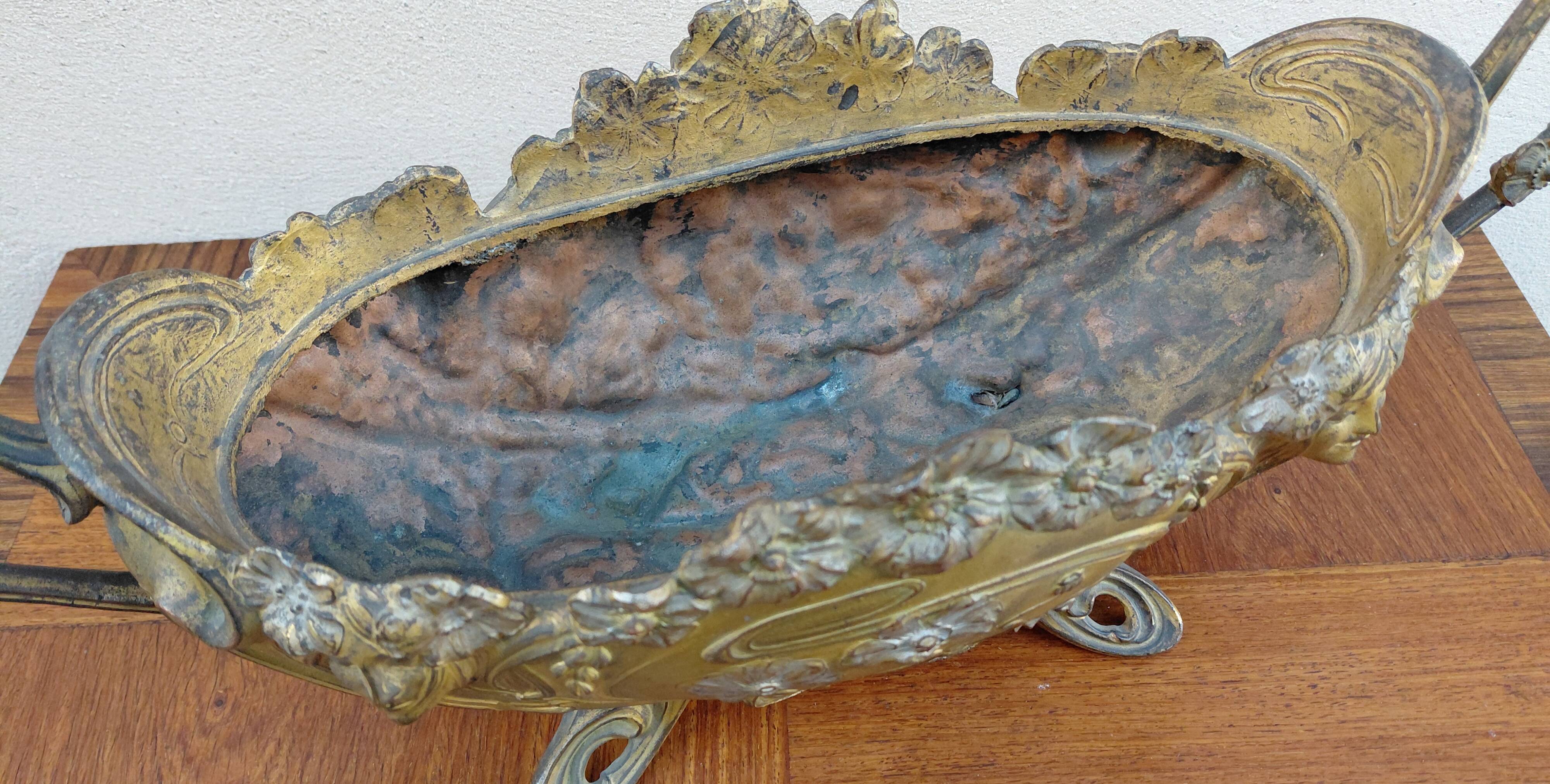 Art Nouveau Planter, Bonnefond Claude