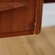 Small Scandinavian teak desk by Gunnar Nielsen for Tibergaard 1960