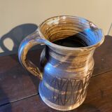 Ceramic pitcher Jacques Pouchain