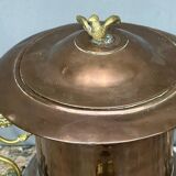 Antique samovar. Copper, solid bronze.
