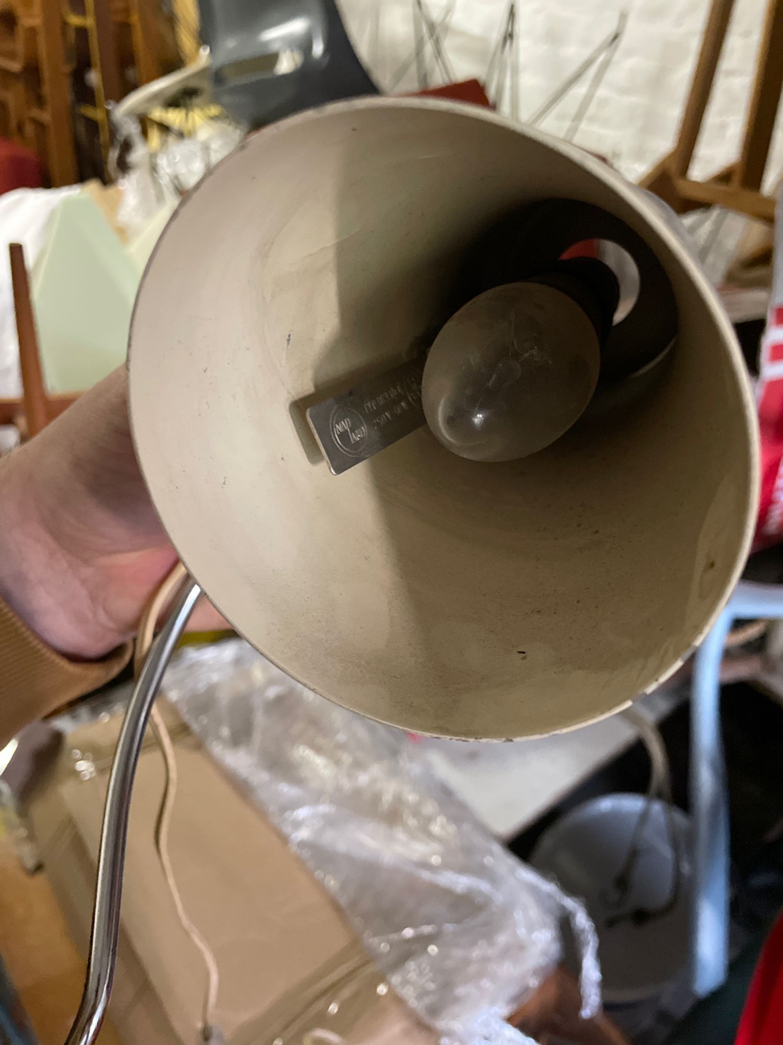 Lampe de Josef Hurka pour Napako