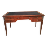 1900 Louis XVI style veneer flat desk