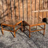 Two Chippendale style coffee tables