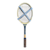 Raquette tennis ancienne gauthier come back bois + zéphyr sport vintag