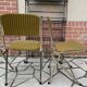 Chaises pliantes vintage