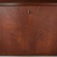 Mid-Century Danish Executive Teak Floating Desk, 1960s.