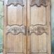 Double portes anciennes de placard
