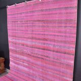 Stripe Neutral Vintage Wool Rug sku2351