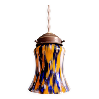 Suspension/baladeuse (4 disponibles) en verre de Murano, Mid-century