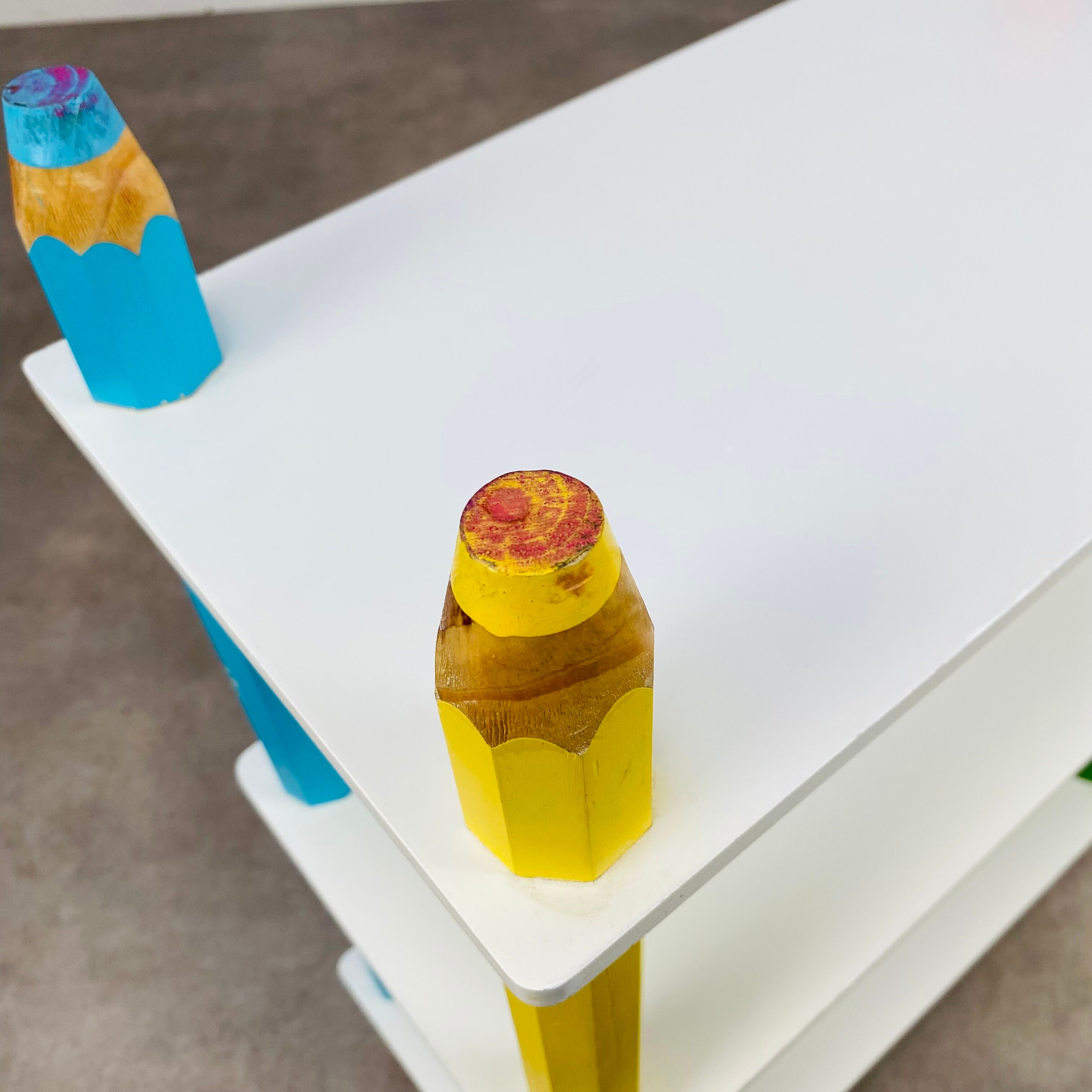 Pierre sala pencil shelf for children