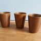 6 cups or glasses Digoin in stoneware