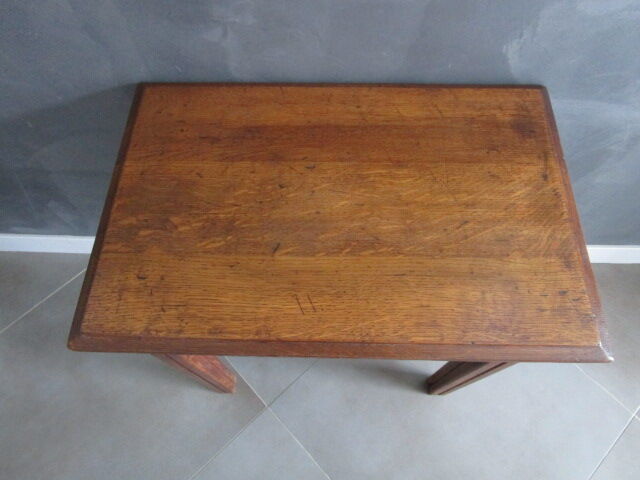 Old oak side table