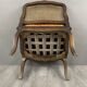 Pair of Louis XV Carved Wood Fluted Armchairs, Late 19th Century