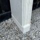 Louis XVI style fireplace in white Carrara marble circa 1880