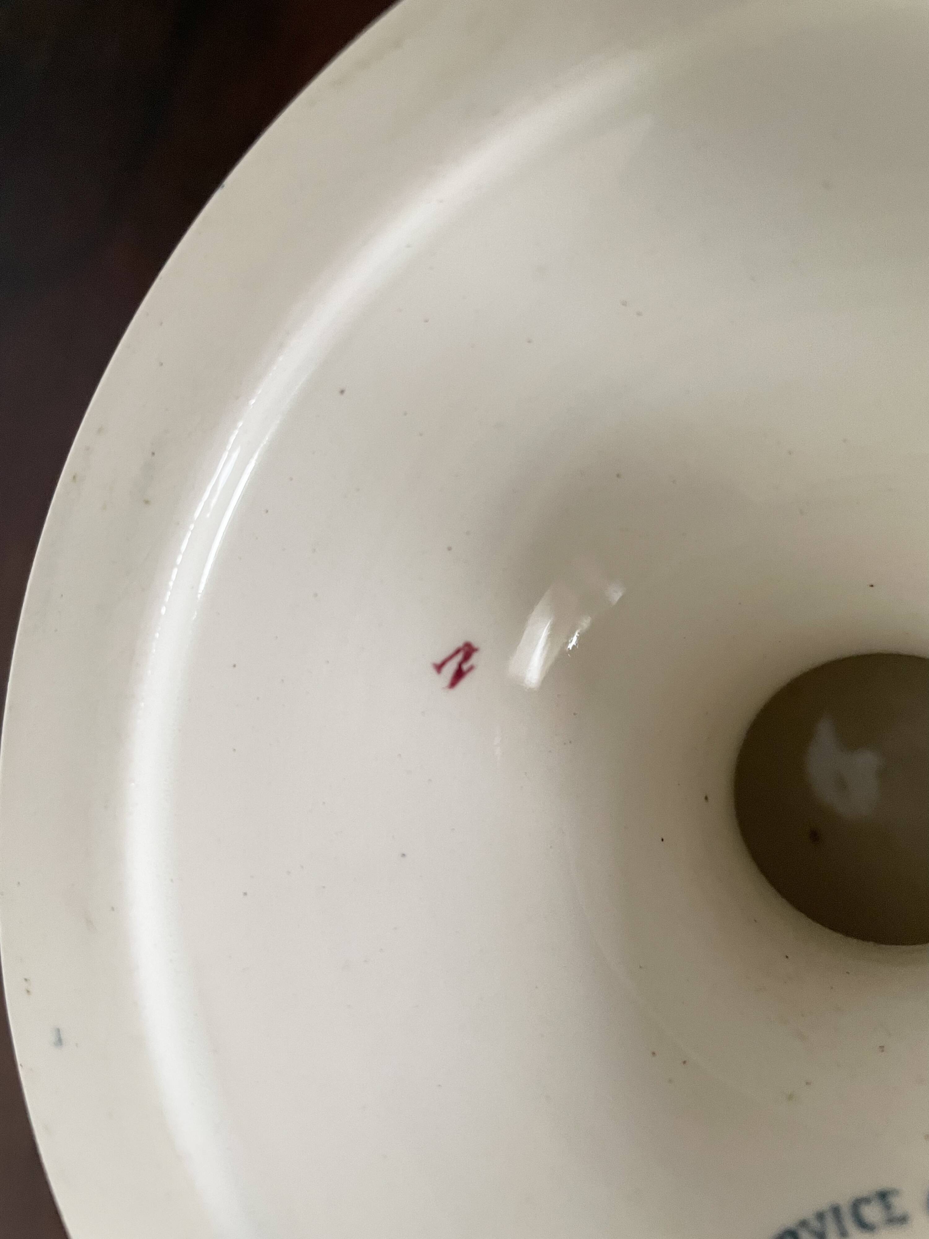 Iron earth fruit bowl, garland model