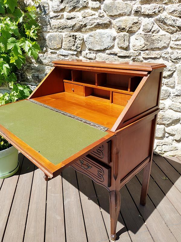 Meuble secrétaire en bois