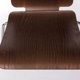 IKEA Gilbert Chair – 1990s Vintage Stackable Dining Chair, Teak Plywood