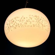 Suspension Murano Beige Italian from Murano glass, 1970s