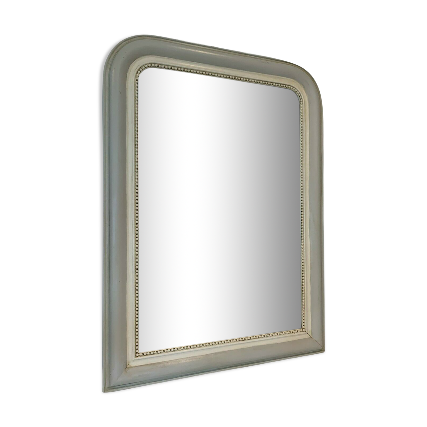 Mirror Louis Philippe patinated in gray XX century