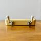 Portemanteau mural en bois vintage - double patère