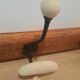 Vintage hook wood porcelain