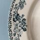 Old round dish Terre de Fer Debray, Guadeloupe service