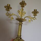 Lot de deux chandeliers