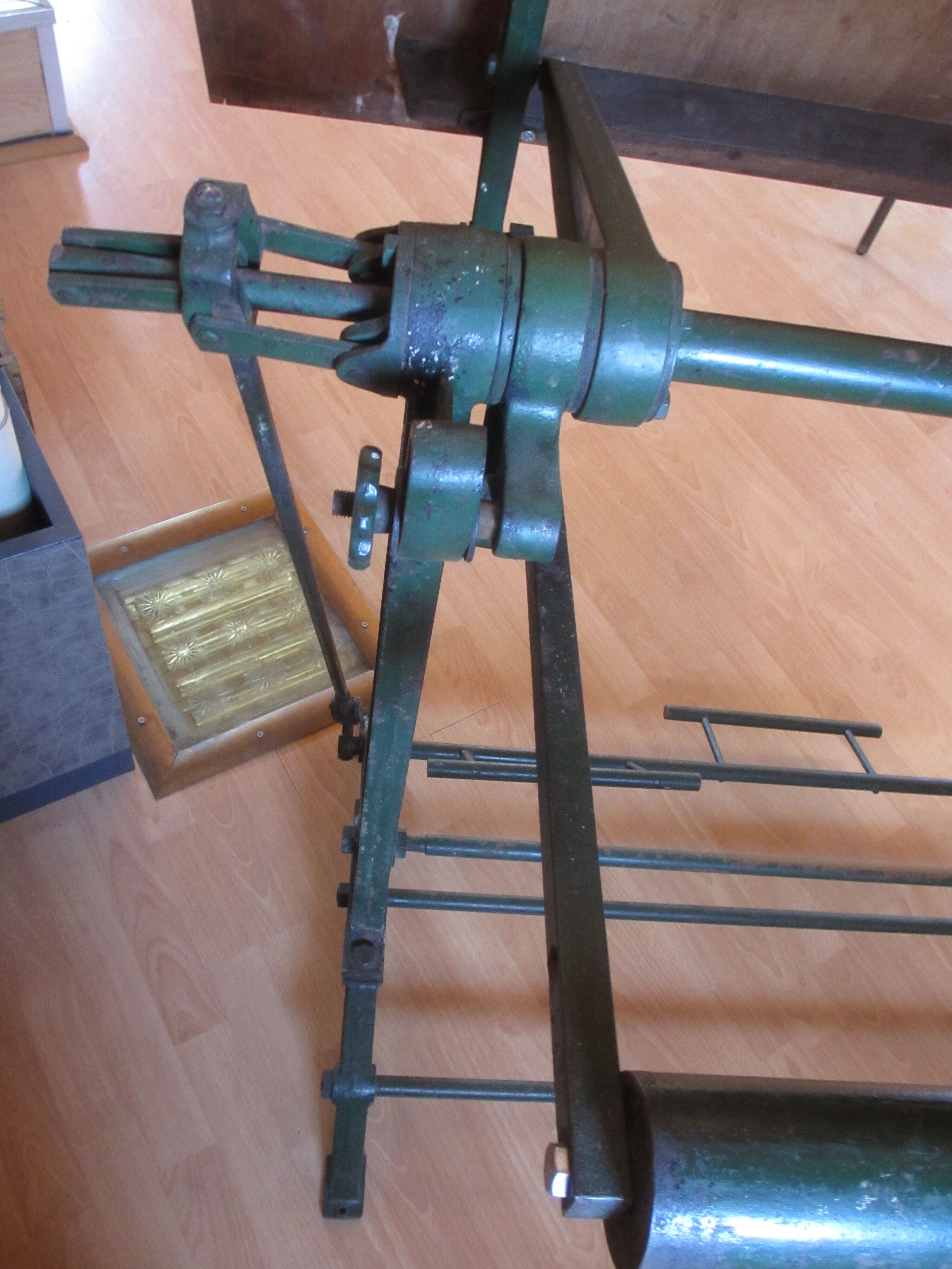 Drawing table 1950 UNIC cast iron base