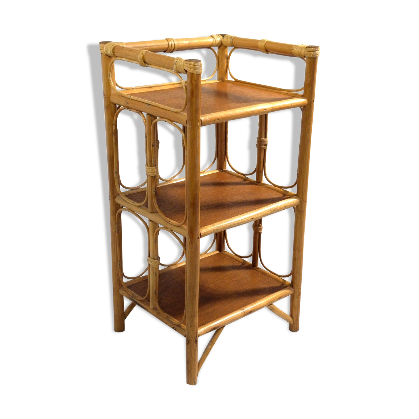 Rattan shelf 70