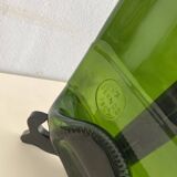 Plat en verre forme bouteille, 34 cm